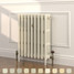 CI-RC760-CRM-TH - Richmond Cream 4 Column Victorian Cast Iron Radiator H760mm x W584mm CI-RC760-CRM-TH - Richmond Cream 4 Column Victorian Cast Iron Radiator H760mm x W584mm